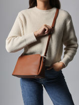 Cross Body Tas Grained Miniprix Bruin grained F2516-vue-porte